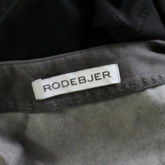 Rodebjer Long Sleeve Crop Top Gray Size Small - Picture 3 of 5